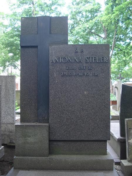 Zdjęcie grobu Antonina Steuer (1)