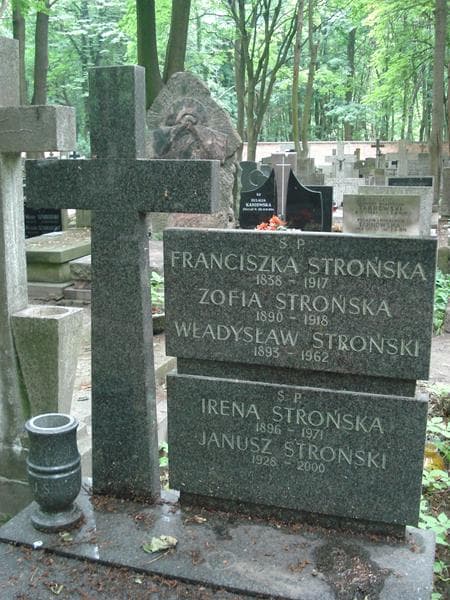 Zdjęcie grobu Franciszka Strońska (1)
