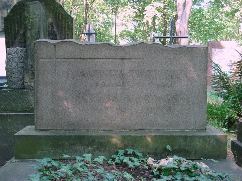 Zdjęcie grobu Franciszka Twardowska (2)