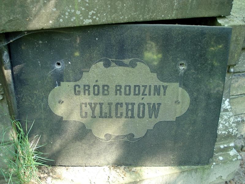 Zdjęcie grobu Stanisława Cylich (2)