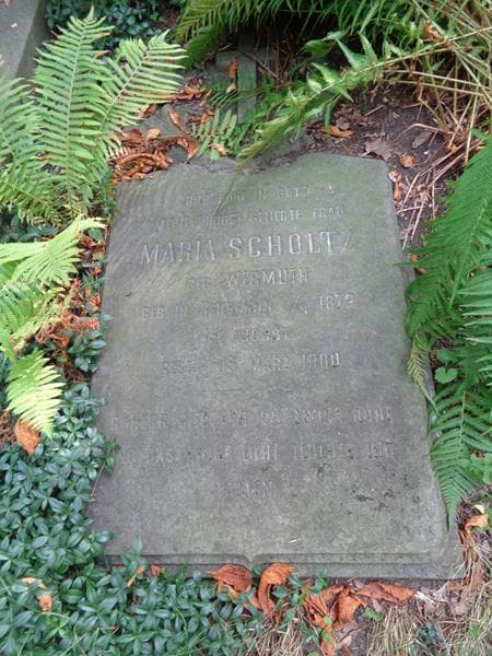 Zdjęcie grobu Maria Scholtz (1)