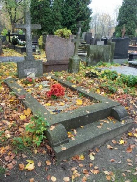 Zdjęcie grobu Stanisława Landau (1)