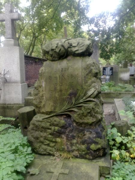 Zdjęcie grobu Józefa Osińska (1)