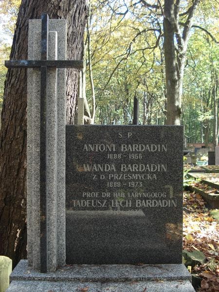 Zdjęcie grobu Antoni Bardadin (2)