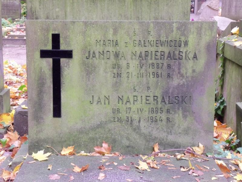 Zdjęcie grobu Maria Napieralska (2)