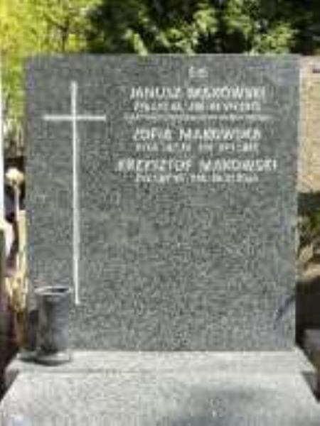 Zdjęcie grobu Krzysztof Makowski (2)