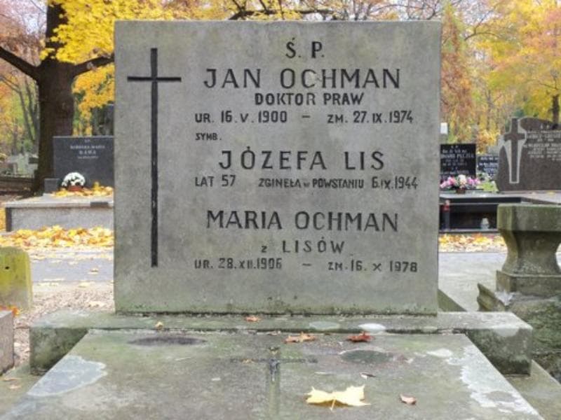 Zdjęcie grobu Wanda Ochmanowa (2)
