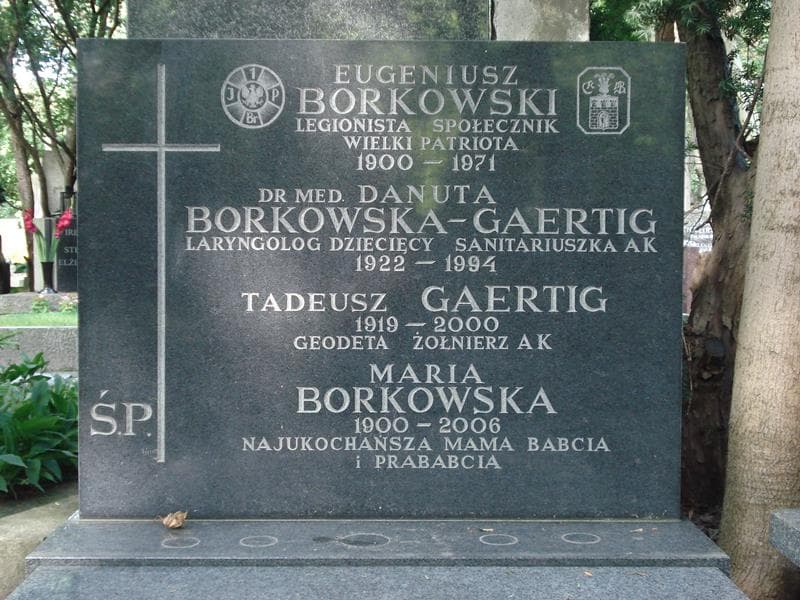 Zdjęcie grobu Danuta Borkowska - Gaertig (2)