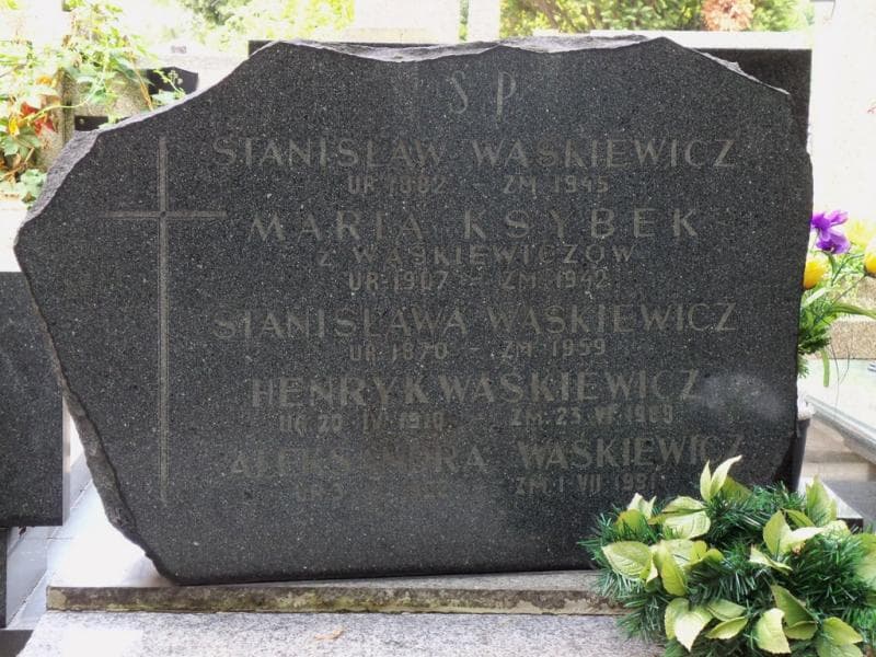 Zdjęcie grobu Maria Ksybek (2)