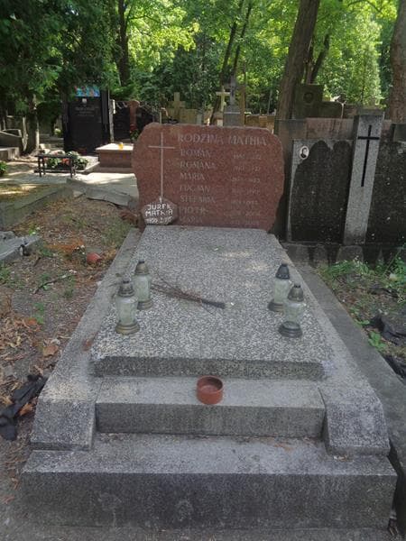 Zdjęcie grobu Roman Mathia (1)