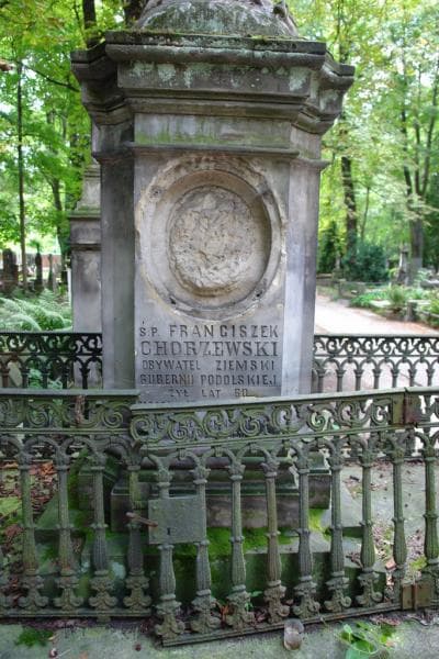 Zdjęcie grobu Franciszek Chorzewski (2)
