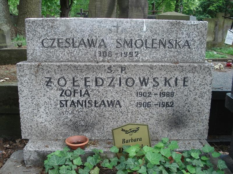 Zdjęcie grobu Zofia Żołędziowska (1)