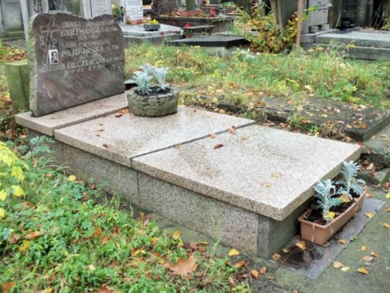 Zdjęcie grobu Ludwika Bartmańska (1)
