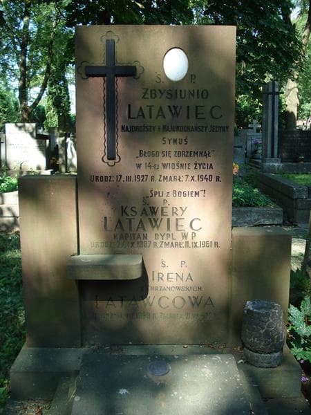 Zdjęcie grobu Żbysiunio Latawiec (2)