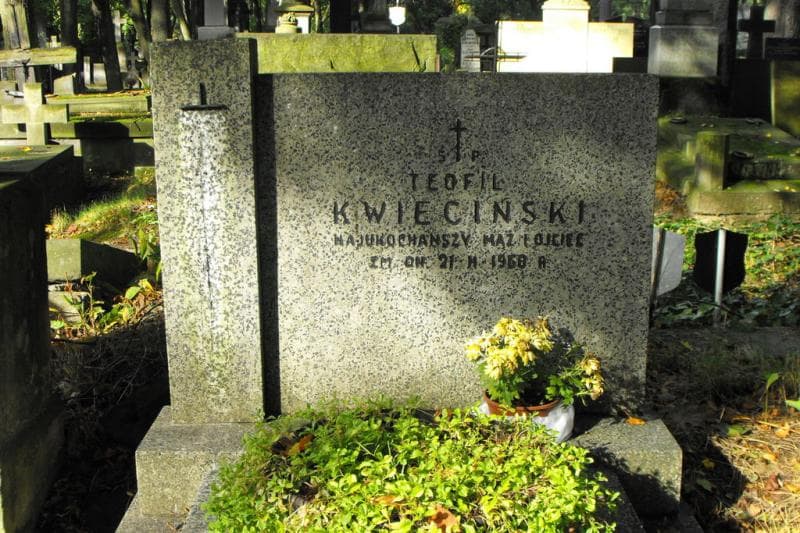 Zdjęcie grobu Teofil Kwieciński (2)