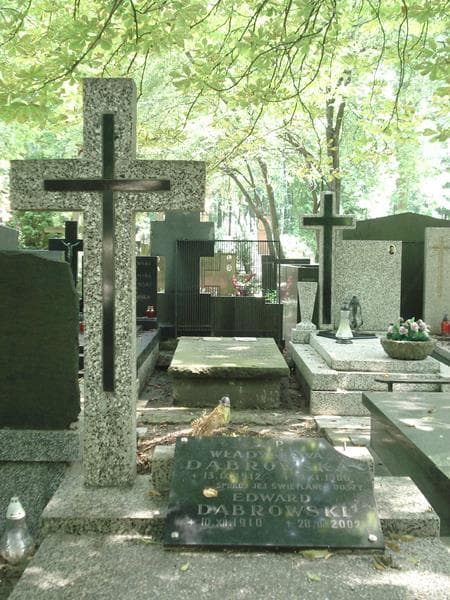 Zdjęcie grobu Władysława Dąbrowska (2)