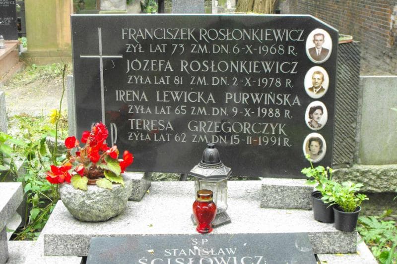 Zdjęcie grobu Irena Lewicka Purwińska (2)