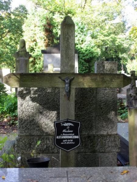 Zdjęcie grobu Wiesława Alexandrowiczowa (2)