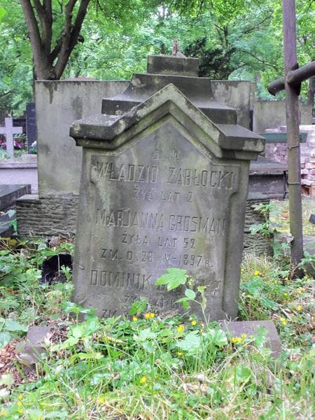 Zdjęcie grobu Władzio Zabłocki (2)