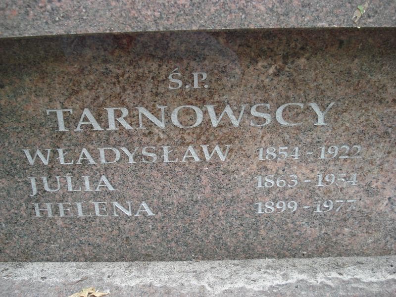 Zdjęcie grobu Julia Tarnowska (2)