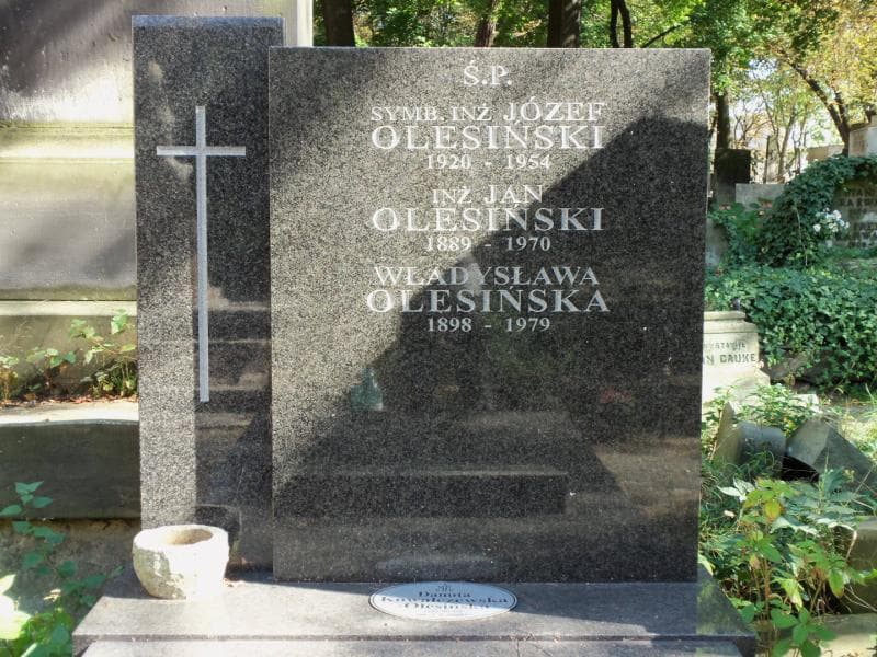 Zdjęcie grobu Jan Olesiński (2)
