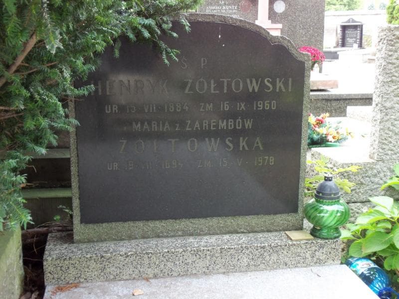 Zdjęcie grobu Henryk Żółtowski (2)