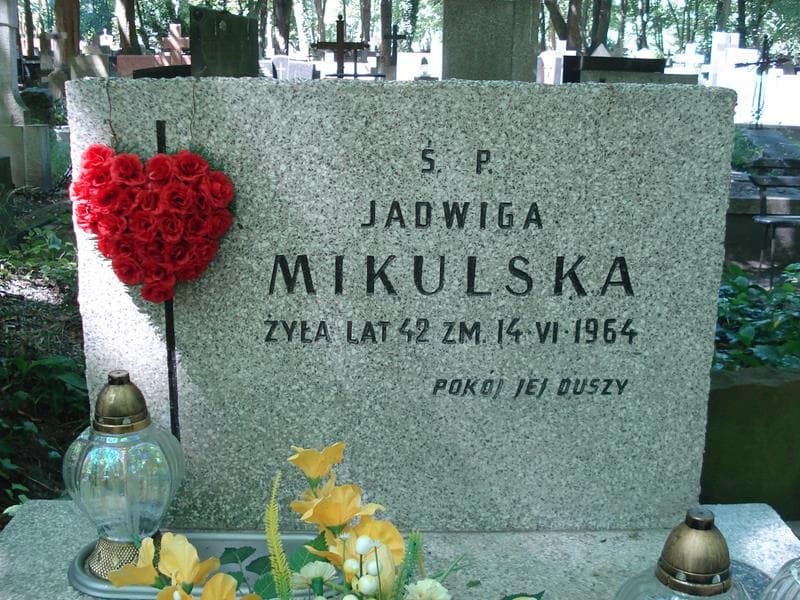 Zdjęcie grobu Jadwiga Mikulska (1)