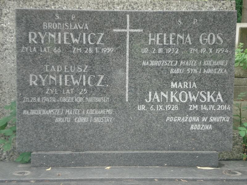 Zdjęcie grobu Helena Gos (2)