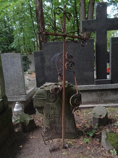 Zdjęcie grobu Marja Kłossowska (2)