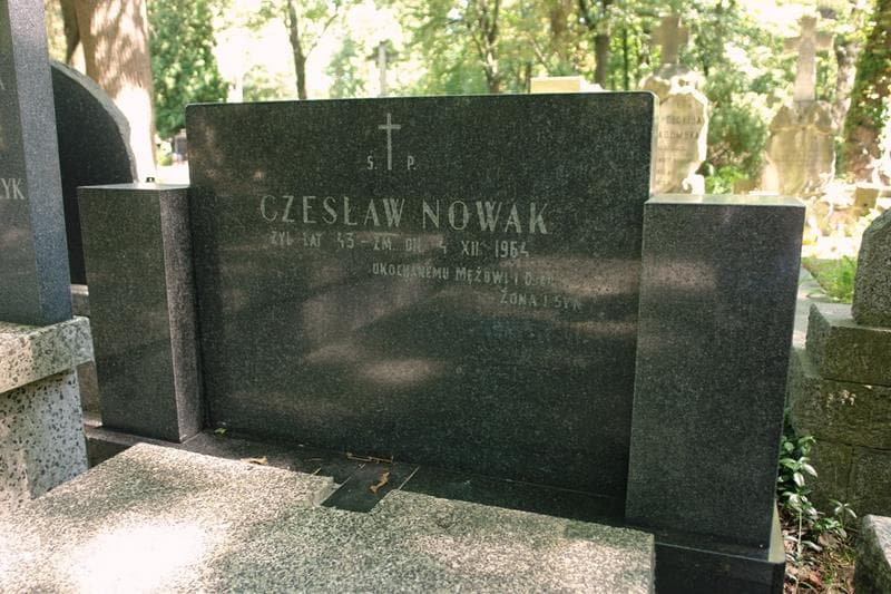 Zdjęcie grobu Sydonia Nowak (2)