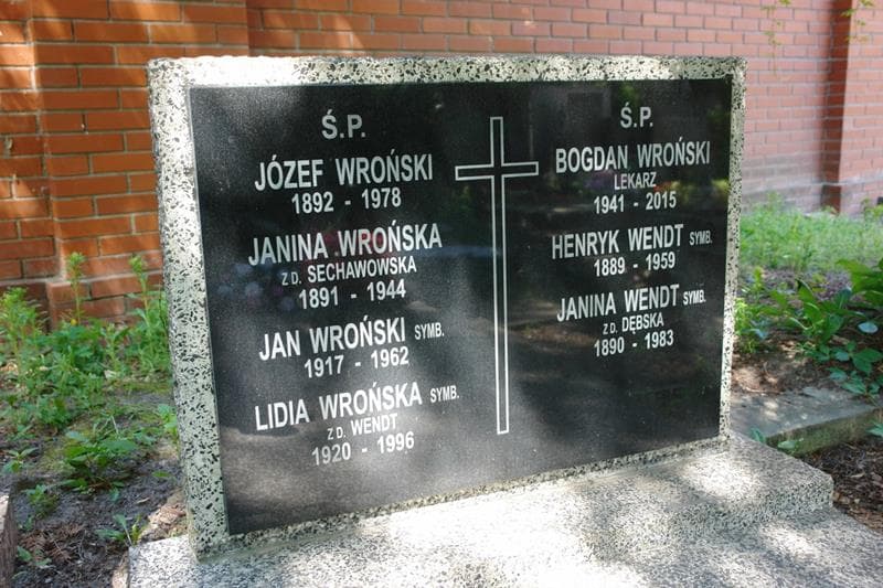 Zdjęcie grobu Józef Wroński (2)