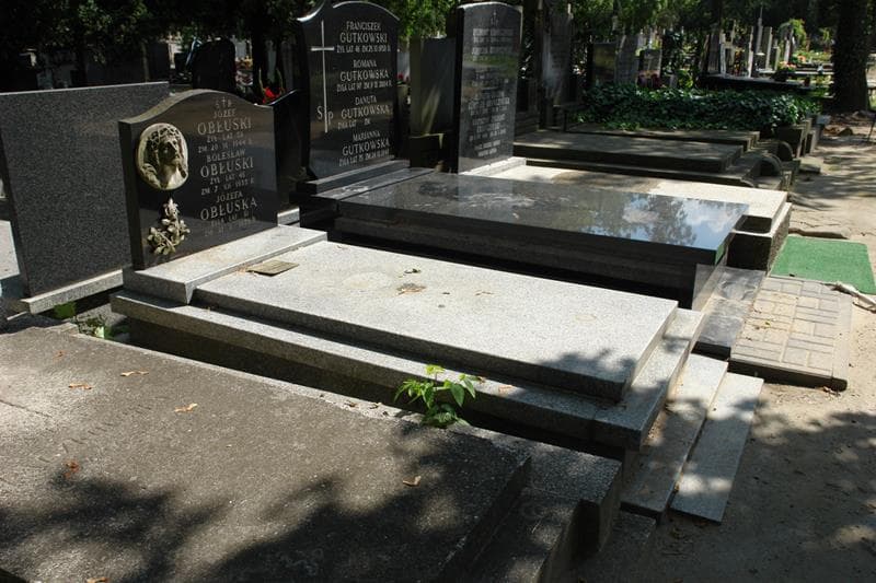 Zdjęcie grobu: Józef Obłuski