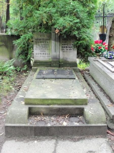 Zdjęcie grobu: Antoni Zygmunt Domiński