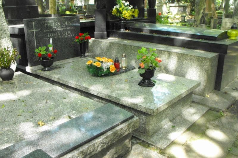 Zdjęcie grobu Feliks Olk (1)