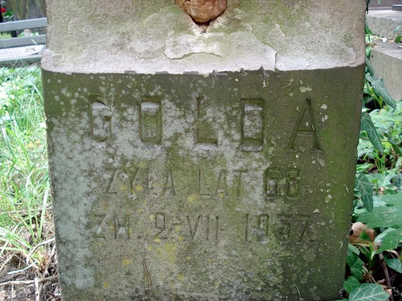 Zdjęcie grobu Józefa Gołda (2)