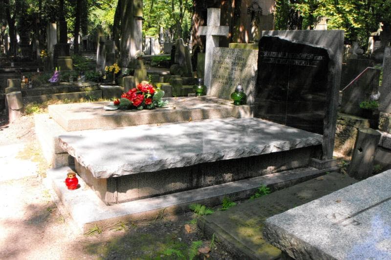 Zdjęcie grobu Mieczysława Jakubiec (1)