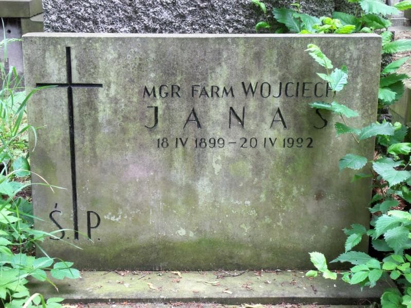 Zdjęcie grobu Wojciech Janas (1)
