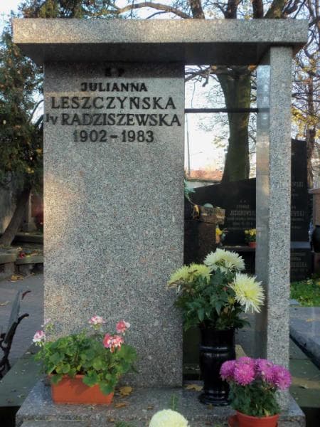 Zdjęcie grobu Julianna Leszczyńska (2)