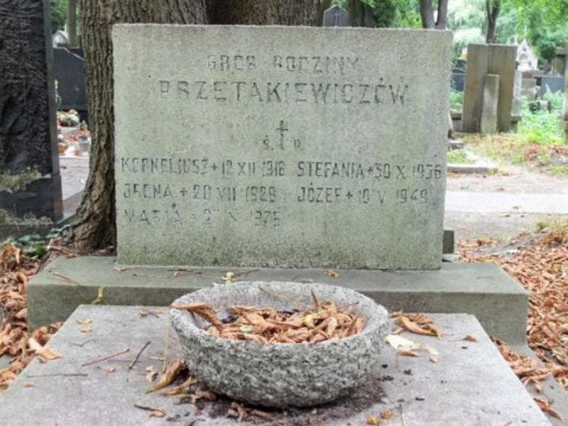 Zdjęcie grobu Stefania Przetakiewicz (2)