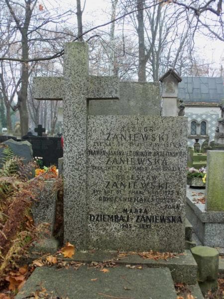 Zdjęcie grobu Maria Dziembaj - Zaniewska (2)