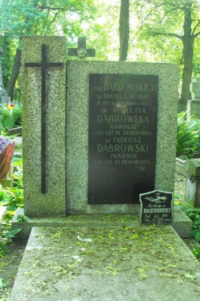 Zdjęcie grobu Tadeusz Dąbrowski (1)