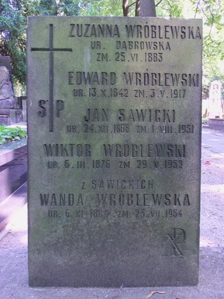 Zdjęcie grobu Wiktor Wróblewski (2)