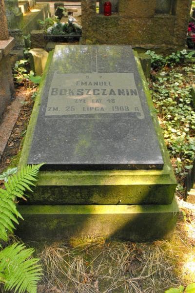 Zdjęcie grobu Emanuel Bokszczanin (2)