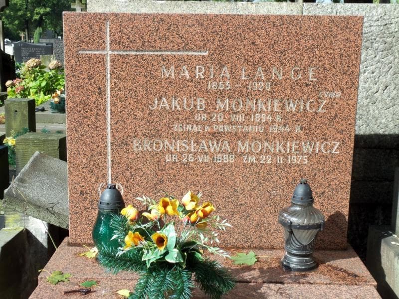 Zdjęcie grobu Maria Lange (2)