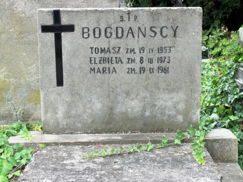 Zdjęcie grobu Tomasz Bogdański (2)