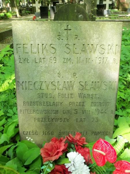 Zdjęcie grobu Feliks Sławski (2)
