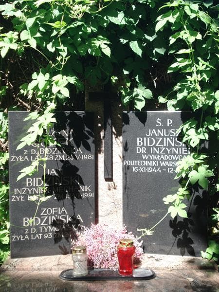 Zdjęcie grobu Zofia Bidzińska (1)