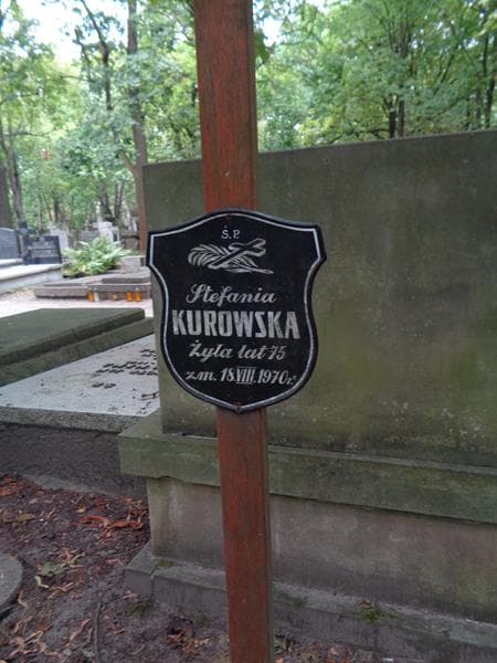 Zdjęcie grobu Stefania Kurowska (2)