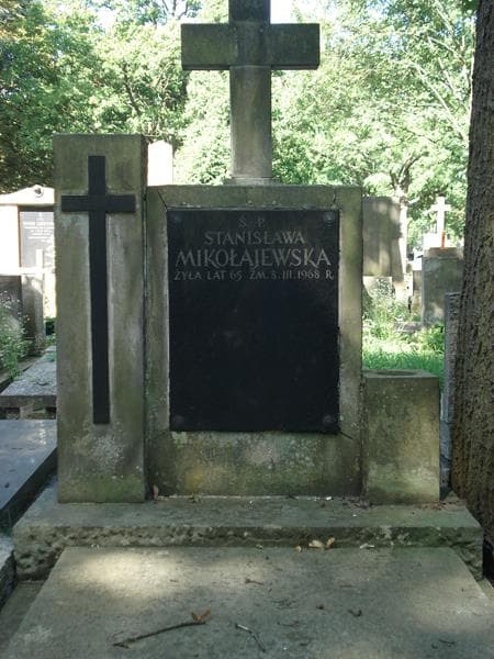Zdjęcie grobu Stanisława Mikołajewska (2)