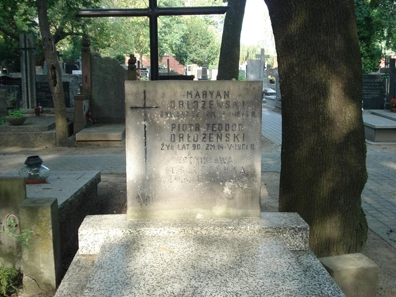 Zdjęcie grobu Piotr Teodor Orłożeński (2)